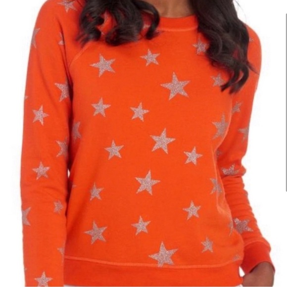 Betsy Johnson NWT Puffed Star poppy sweatshirts size XXL - Picture 5 of 7